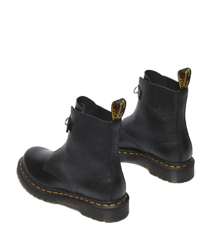 Dr. Martens Women's 1460 Pascal Front Zip Leather Boots Combat4
