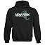 New York - Black Hoodie