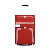 paklite Reisekoffer mit 2 Rollen, Rollkoffer groß, Orlando, klassischer Weichschalen Trolley im zeitlosen Design, 73 cm, 80 Liter