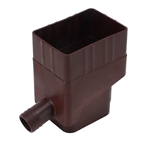 2023 Nuevo Kit de de Recolección de Agua de Lluvia, Contenedor de Almacenamiento de Agua Portátil Barril Colector de Lluvia para Césped de Jardín Al Aire Libre, Kit de (Marron Oscuro)