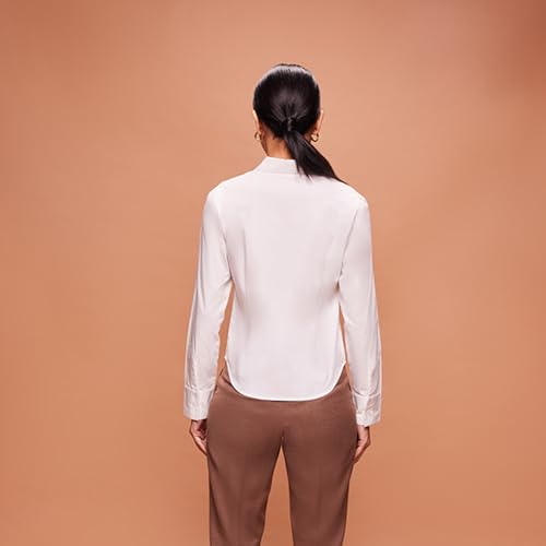 Image of Bombay High Women's Solid Slim Fit Shirt