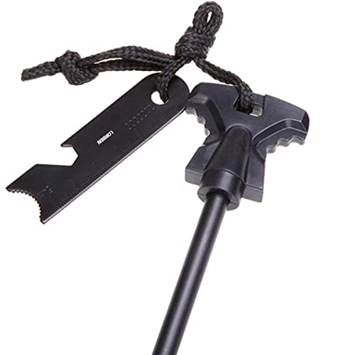 Pederneira Sobrevivência Lorben Magnésio Camping Acendedor de Fogo Abridor Garrafa