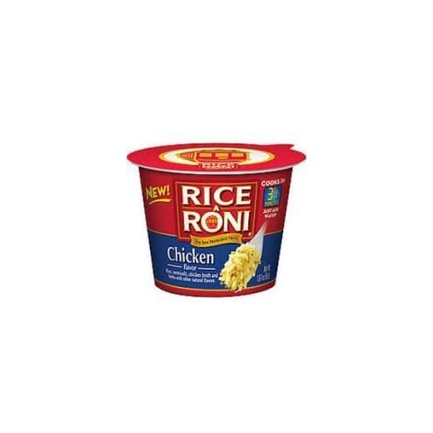Rice-A-Roni Chicken Rice Cup, Case of 12, 1.97 oz each by N/A Cover