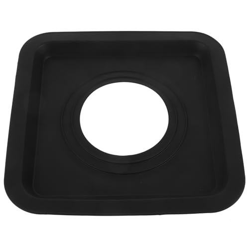 SHINEOFI Couvercle de Cuisinière à Gaz en Silicone 220X220X15 MM Protège-Brûleur Anti-Huile Réutilisable pour Plaque Cuisson Tapis de Protection la...