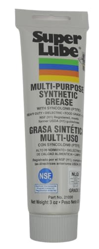 Superlube hochwertiges synthetisches Fett und Öl mit PTFE, ausgezeichneter Schutz und Schmierung gegen Korrosion, Rost und Verschleiß. (21030 - synthetisches Fett 85g)