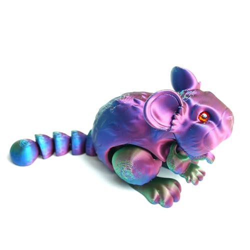 Generic 3D Printed Flexible Joint Squirrel Ornament