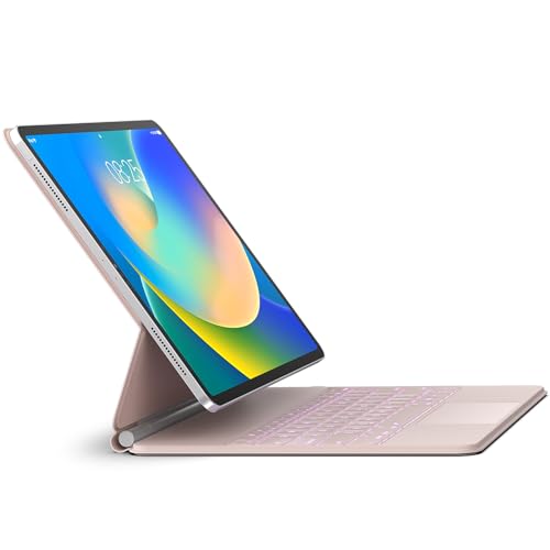 Image of runelk Magic-Style Magnetic Keyboard Case with Multi-Touch Trackpad for iPad Air 11-inch (M3 2025 / M2 2024) & iPad Pro 11 inch (1st-4th Gen) - Also Compatible with 10.9 inch iPad Air 4th /5th Gen
