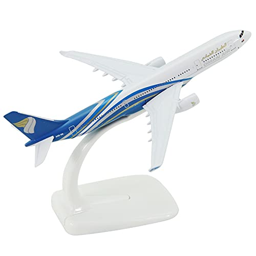 Image of 16CM 1:400 Airplane A330 Oman Airlines Airliner Model Alloy Aircraft Plane Models Boys