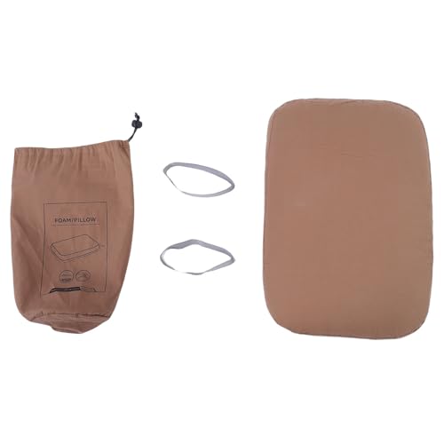 Coussin mémoire de forme camping randonnée et soutien cervical - 2
