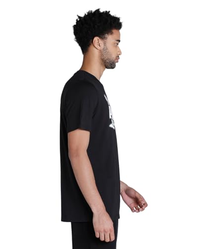 Image of Puma Men Polyester Regular Fit T-Shirt