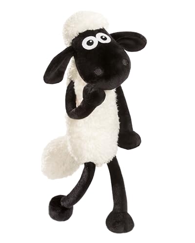 NICI Kuscheltier Shaun das Schaf 35cm weiß - Stofftier aus weichem Plüsch, niedliches Plüschtier zum Kuscheln und Spielen, für Kinder & Erwachsene - tolle Geschenkidee - 49185