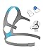 Produktbild Donvuka CPAP Ersatz Kopfbedeckung für Resmed Airfit F20, Unisex CPAP Maskenzubehör, Magnetverschluss, Kompatibel mit F20 CPAP Maske Komfortable Kopfband