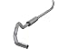 '04.5-'07 Dodge Ram Cummins 5.9L Diesel 2500/3500, 4" Aluminized Turbo Back Single (QUIET TONE)