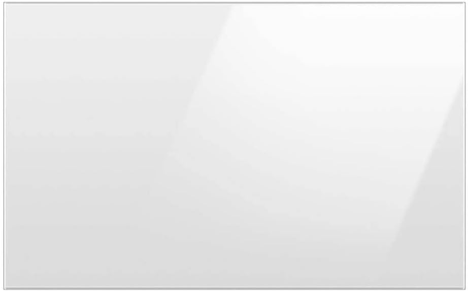 SAMSUNG RAF36DB412 Bespoke 4-Door French Door Refrigerator Panel in White Glass - Bottom Panel