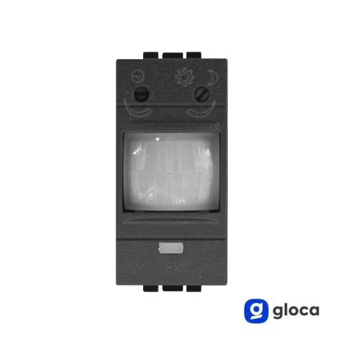 Capteur de mouvement 1P gloca au design noir compatible Arké - 5