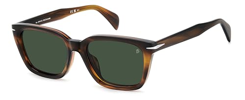 Lunettes de soleil David Beckham DB 7135/F/S en corne brune élégante
