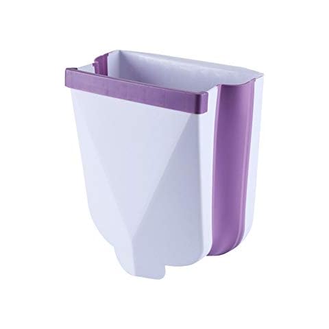 Huapa Cubos De Basura Plegable, Basurero Extraible Cover