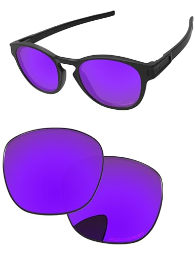 Image of Replacement Lenses for Oakley Latch OO9265 53mm Sunglass Plasma Purple Polarized