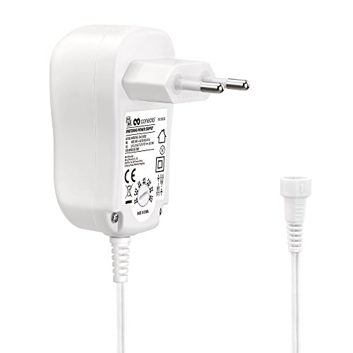 conecto Fuente de alimentación Universal, Ahorro de energía, con 8 adaptadores, Interruptor Giratorio 3V   12V, máximo 1000mA, Blanco