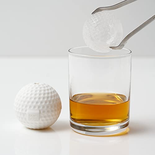 Molde de hielo TrueZoo forma bola golf 2 pulg silicona miniatura 5