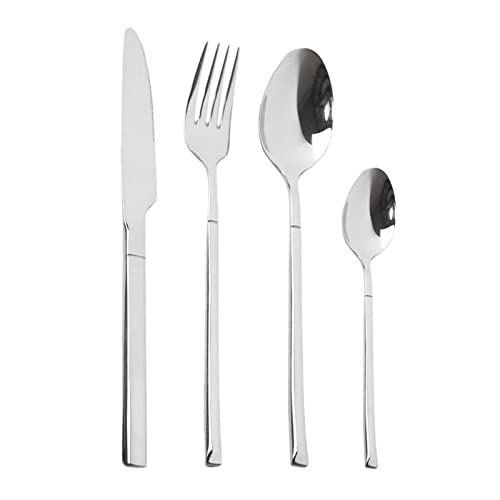 Ménagère argenterie en inox durable pour une table de fête raffinée