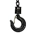 Hand Chain Hoist，1T Triangular Hand Hoist with 360 Degree Rotatable Hooks and Guide Wheel Heavy Duty Hooks Industrial Grade Steel Structures Used in Most Industrial Fields