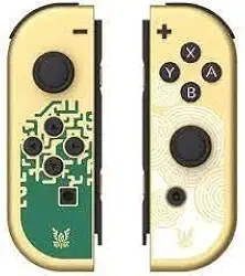 Controle Joystick Sem Fio N Switch Joy-con (l)/(r) Sem a Alça do Joy-Con. (Zelda-Dolrado)