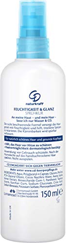 Foto von CD Naturkraft Feuchtigkeit & Glanz Sprühkur Hafer Und Kokos Für Trockenes & Strapaziertes Haar, Vegan, 3er Pack (3 x 150 ml), blau