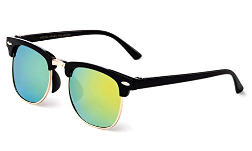 Kids Polarized Sunglasses Retro Horn Rimmed Sunglasses Girls Boys (2-12 Years)4