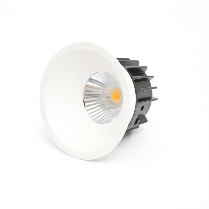Caren White 8W LED COB Downlight, Recessed Ceiling Spot Light, Single Color, Warm White, Energy Efficient False Ceiling Light for Home, Office & Living Room-image-38