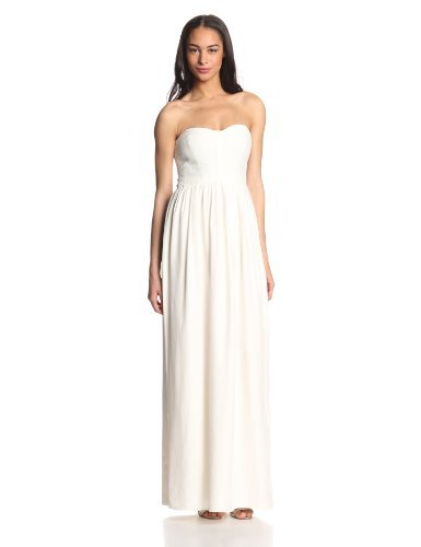 Parker Women's Bayou Silk Strapless Evening Maxi Gown