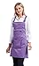 Nanxson Grembiule da donna regolabile con Stilista del salone grembiule da lavoro con tasche CF3010 (viola)