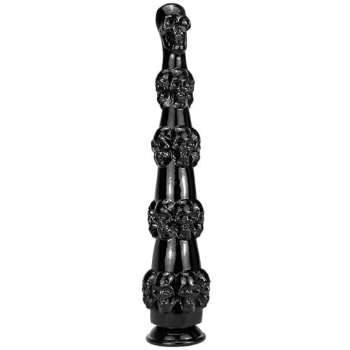 Gode énorme Super Tower noir pour combler le manque de sensations