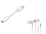 YOUBO Tipo-c a 3.5mm Auricular Cable Adaptador USB 3.1 Tipo C USB-C Macho a 3.5 Hembra Audio AUX Jack +Auriculares Cascos con microfono Auriculares Jack de 3,5 mm