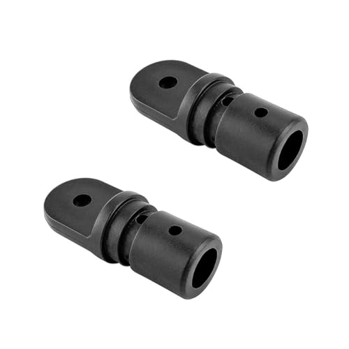 ZONADAH 4Pcs Nylon Pipe Eye End Cap 25mm Bimini Top Fitting Hardware Marine Boat Yacht Inside Eye End Canopy Tube End - Image 2