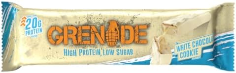 Grenade Carb Killa High Protein Bar, White Chocolate Cookie, 60 g