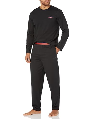 BOSS Men's Ombre Detail Sleeve Shirt and Pant Lounge Set