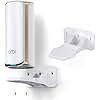 EDUP Wall Mount Kit for Orbi 970 770 870 WiFi 7 Mesh Systems and Netgear Nighthawk WiFi 7 Router (RS100 RS200 RS300 RS500 RS600 RS700S), Enhance Signal Coverage - White (Pack of 1)