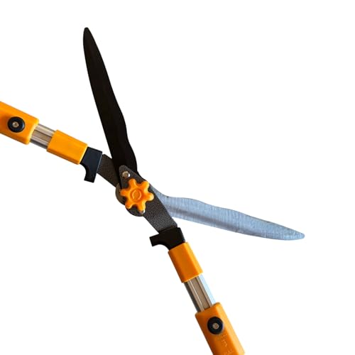 Topolenashop Cesoie Tagliasiepi Telescopiche 27–34” (680–870 Mm) – Forbici Da Giardino Regolabili Con Manici In Alluminio – Tagliasiepi Manuale Per Siepi E Arbusti | 352341 - 6