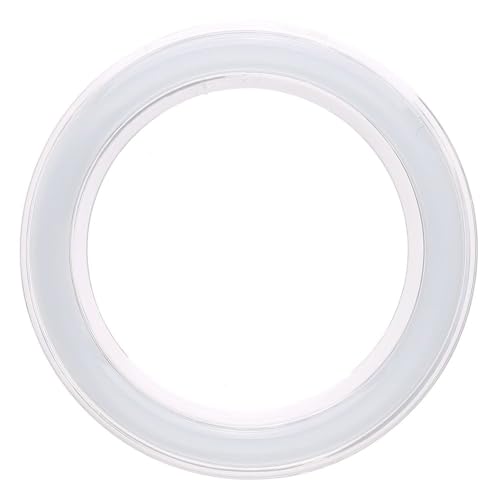 MagSafe プレート マグセーフ リング マグネット ベース ワイヤレス充電 透明 クリア シンプル スマホグリップ用 スマホリング用 スマホスタンド用 スマホアクセサリー(ホワイト)