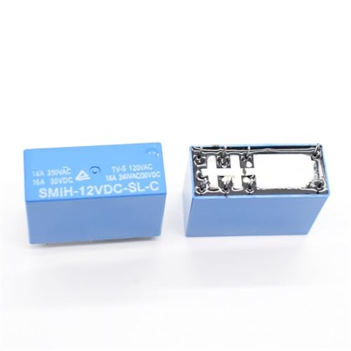 Relés de 12V de 16A para conmutar alta potencia de forma segura con 8 pines SMIH 2
