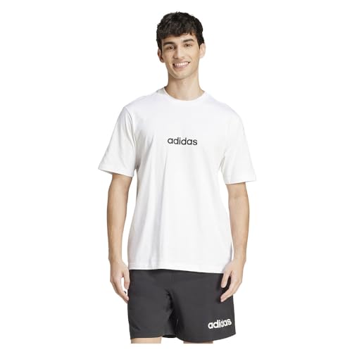Image of adidas Mens T-Shirts | M LIN SJ T | Grey |