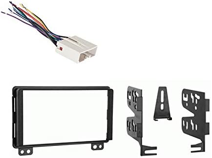 Harmony Audio Compatible with Ford Mustang 2004 Double DIN Aftermarket Stereo Harness Radio Install Dash Kit