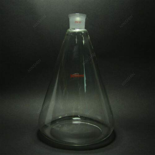 3000ml 29/32 Glass Erlenmeyer Flask,Lab Chemistry Triangle Bottle