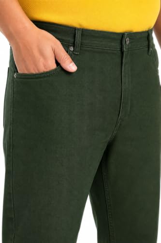 Image of Pluss Tribe - Plus Size Jeans for Men - Denim Jeans - Ideal for Casual, Office Available Sizes : 40 to 52