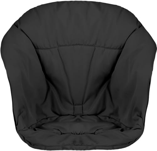 SA ACCESSORIES Cushion Compatible with Stokke Clikk High Chair - Waterproof Seat Cushion for Babies - High Chair Accessories Easy to Clean Machine Washable - Black