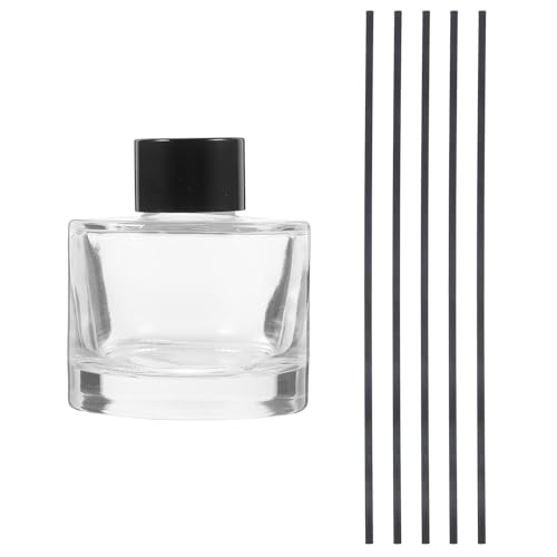Set de Difusor de Aromaterapia de Vidrio con Botella Recargable y Varillas de 21cm miniatura 1