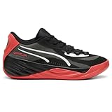 PUMA Mens All Pro Nitro Basketball Sneakers Shoes - Black - Size 7.5 M