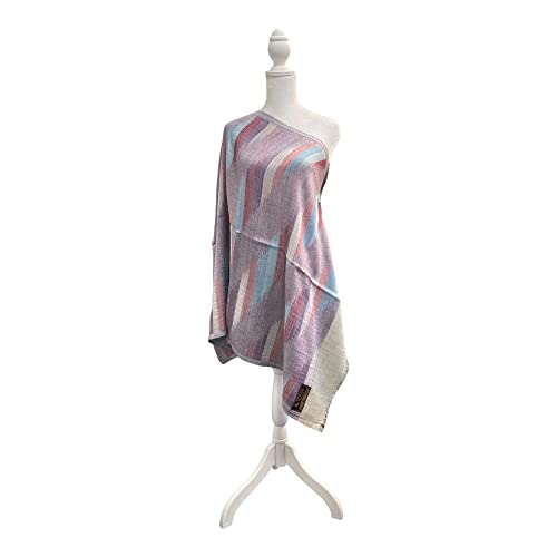 Woolen Scarf with zigzag Prints For Women Exquisite Unique Summer/Spring Collection Lightweight Soft Scarf Shawl Wrap.2
