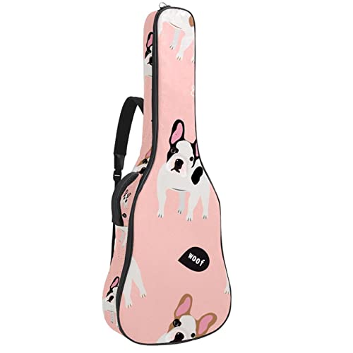 Housse imperméable pour guitare acoustique avec double bandoulière et poche Motif chats, Multicolore 06, 42.9×16.9×4.7… - Les Beatles, Paul McCartney, John Lennon, RIngo Starr, George Harrison Housse imperméable pour guitare acoustique avec double bandoulière et poche Motif chats, Multicolore 06, 42.9x16.9x4.7…